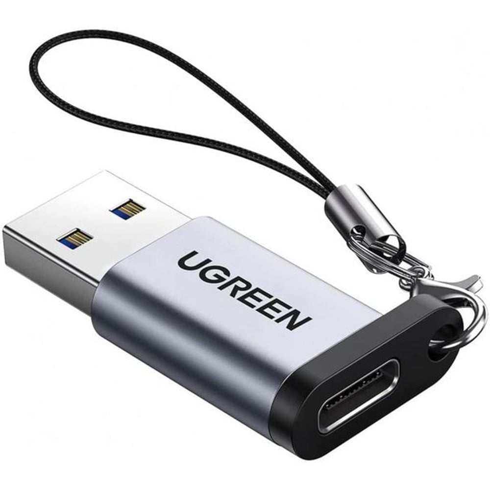 Ugreen USB-A To USB-C Female Adaptor Grey