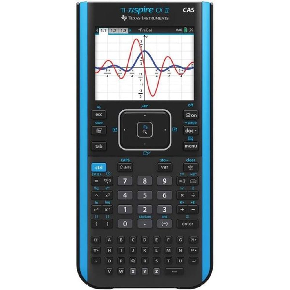 Texas TI-Nspire CX II Instruments CAS Graphing Calculator