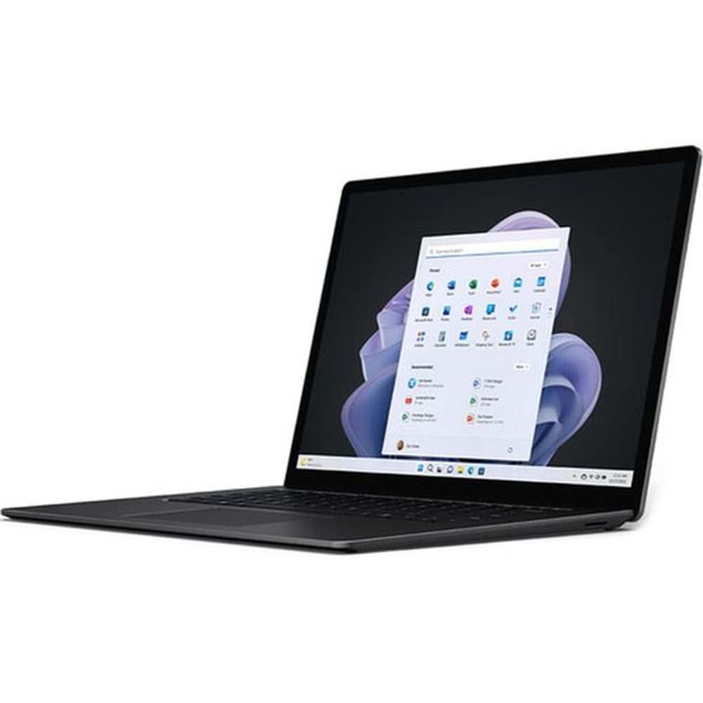 Microsoft Surface Laptop 5 (2022) - 12th Gen / Intel Core i7-1255U / 15inch / 512GB SSD / 8GB RAM / Shared Intel Iris Xe Graphics / Windows 11 / English Keyboard / Metal Black / International Version - [RFB-00026]