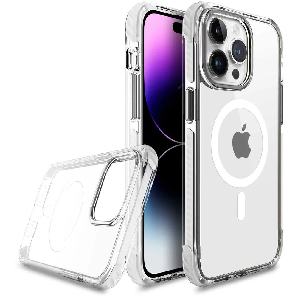 Aukey Magnetic Case Clear iPhone 15 Plus
