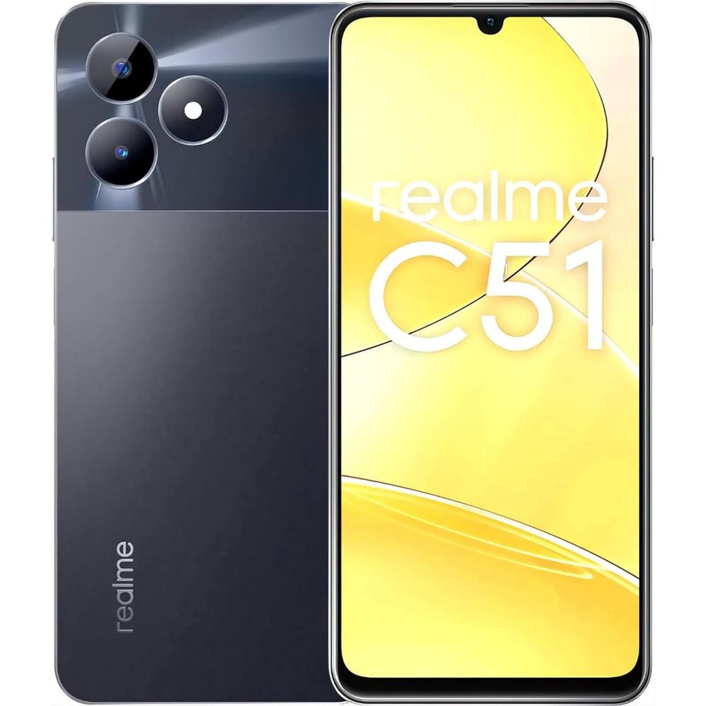 Realme C51 128GB Carbon Black 4G Smartphone