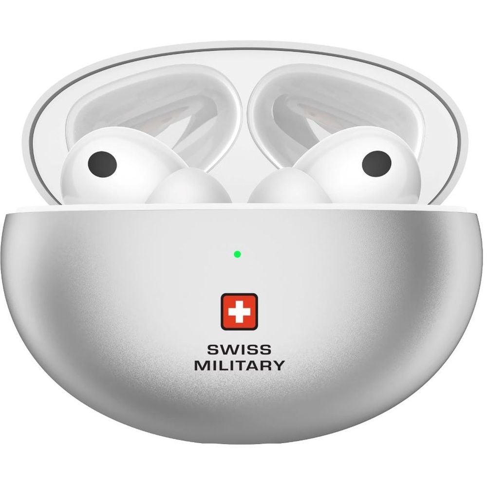 Swiss Military SM-TWS-VICTOR3-ANC Victor 3 True Wireless Earbuds Silver