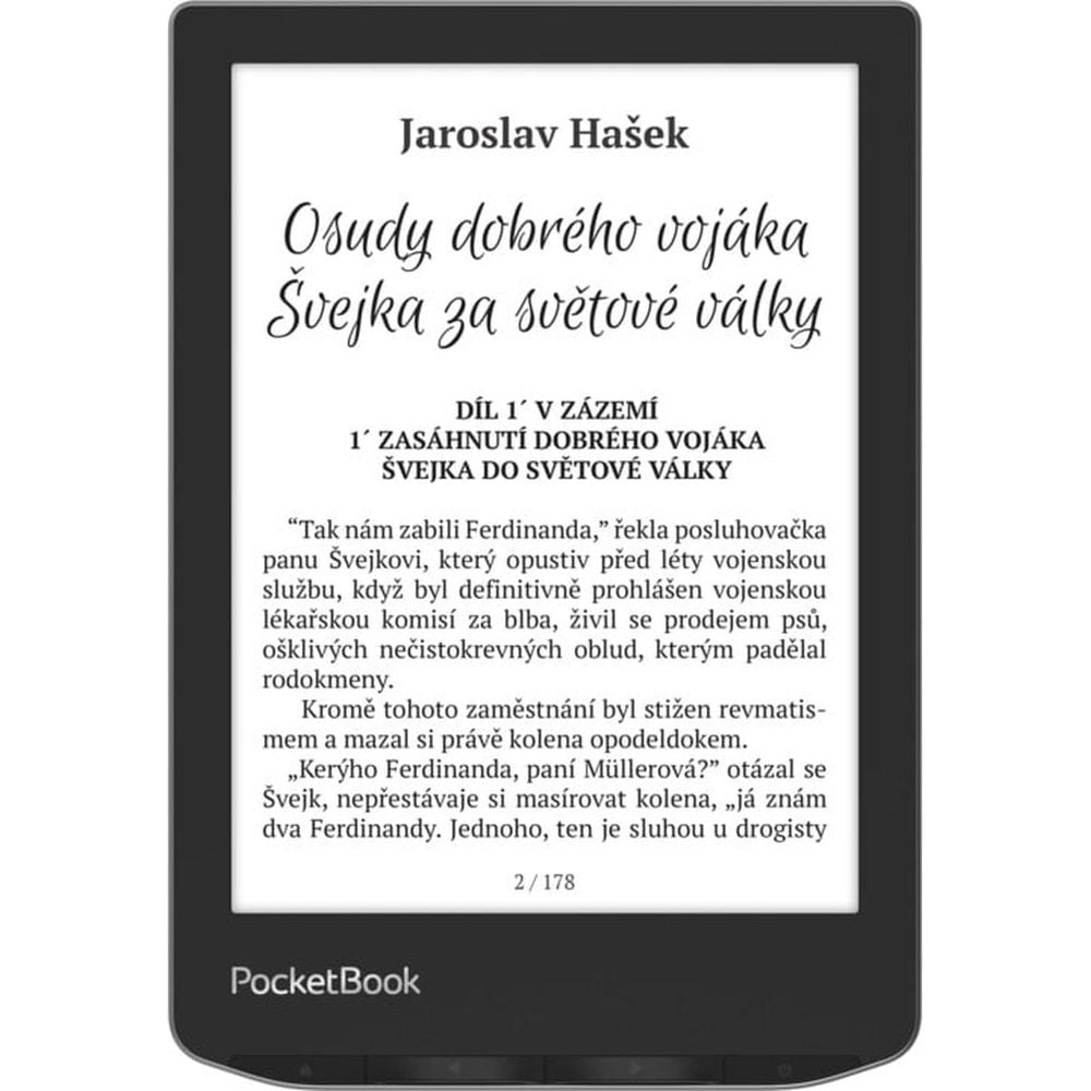 PocketBook Verse E-Reader Mist Grey