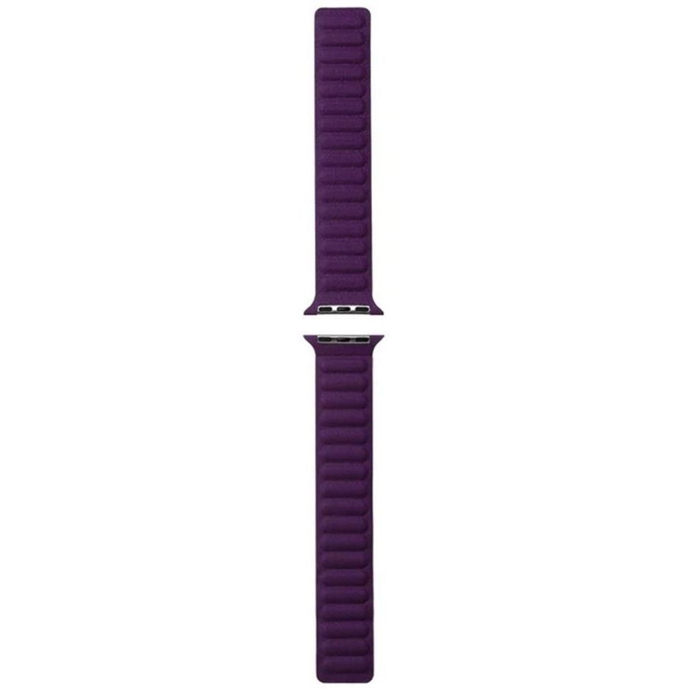 Pro Style Leather Magnetic Loop Strap Purple