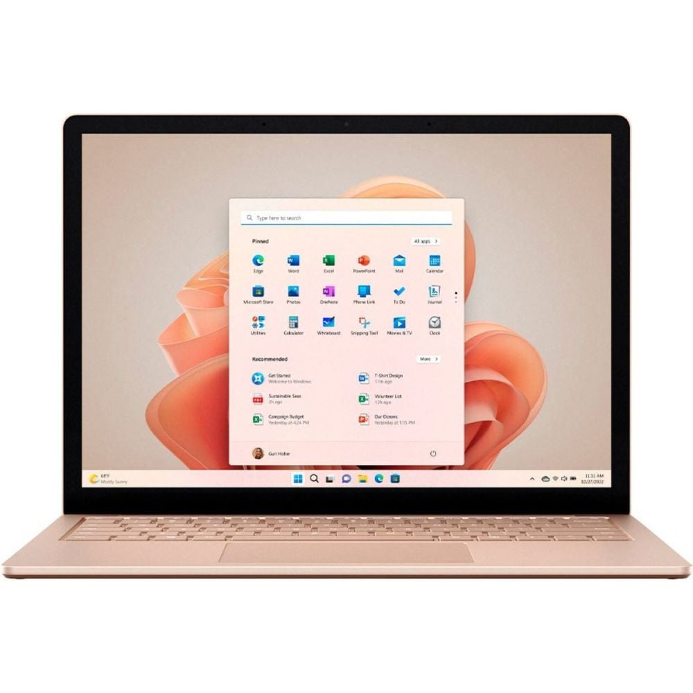 Microsoft Surface Laptop 5 (2022) - 12th Gen / Intel Core i5-1235U / 13.5inch / 512GB SSD / 8GB RAM / Shared Intel Iris Xe Graphics / Windows 11 Home / English Keyboard / Sandstone / International Version - [R1S-00062]