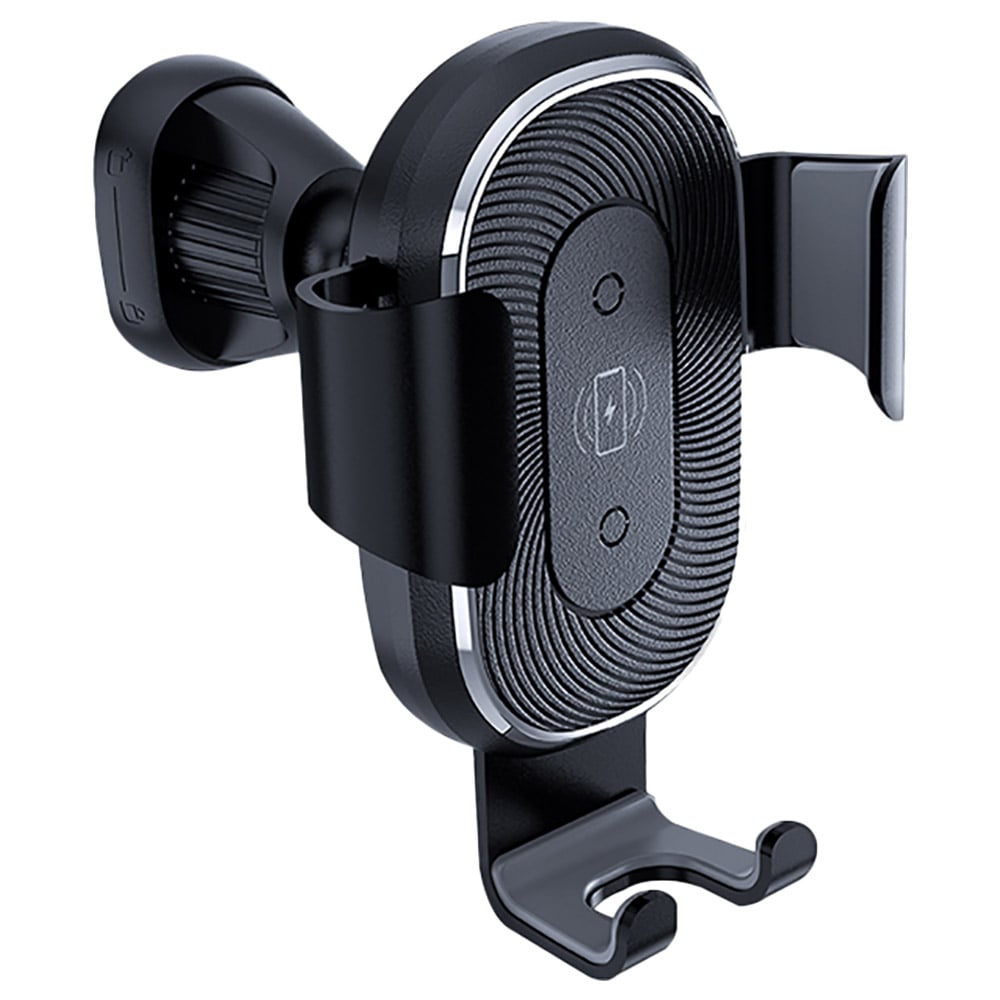 Wiwu Wireless Charging Car Mount Black