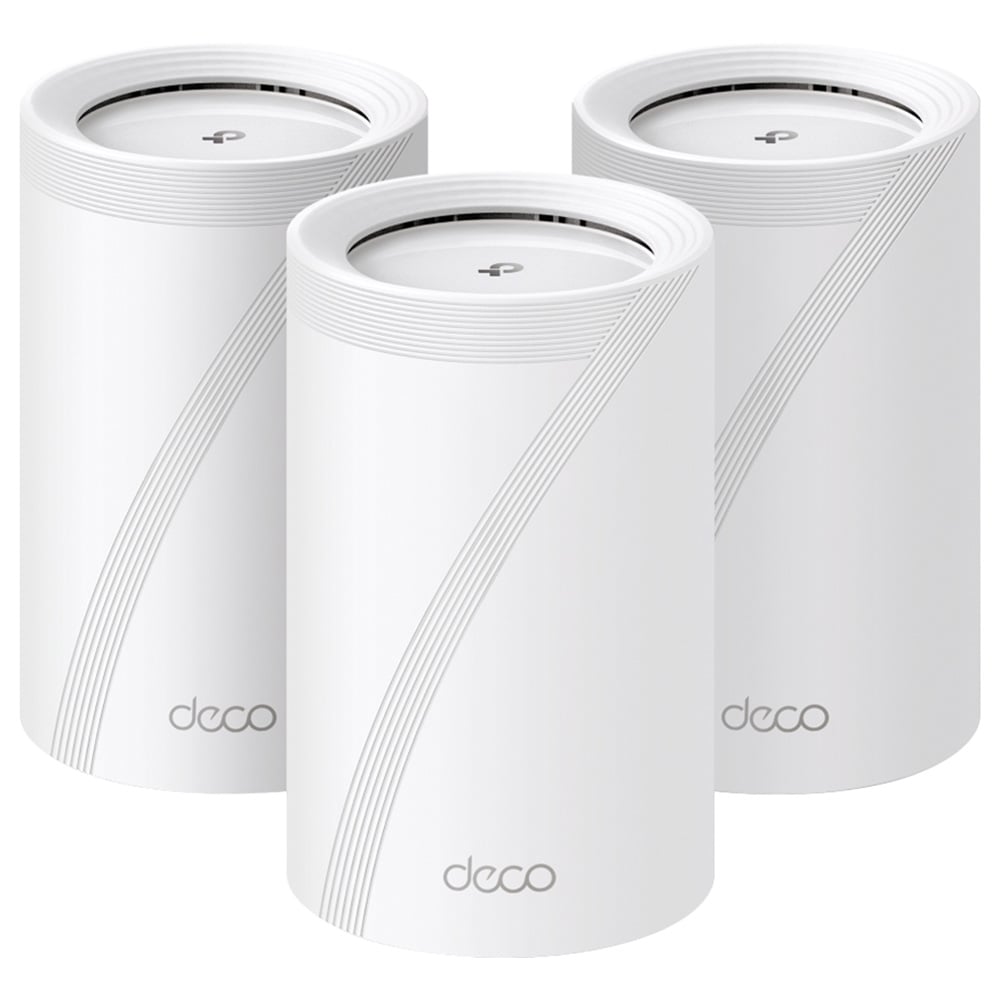 TPLink Deco BE65 Whole Home Mesh WiFi 7 System 3 Pack