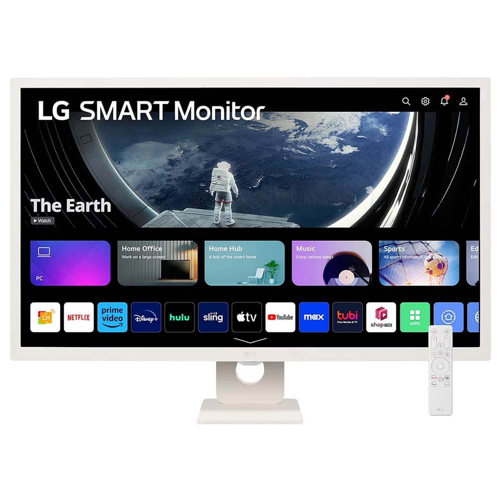2023 LG Smart Monitor - 31.5 inch, Full HD IPS Display