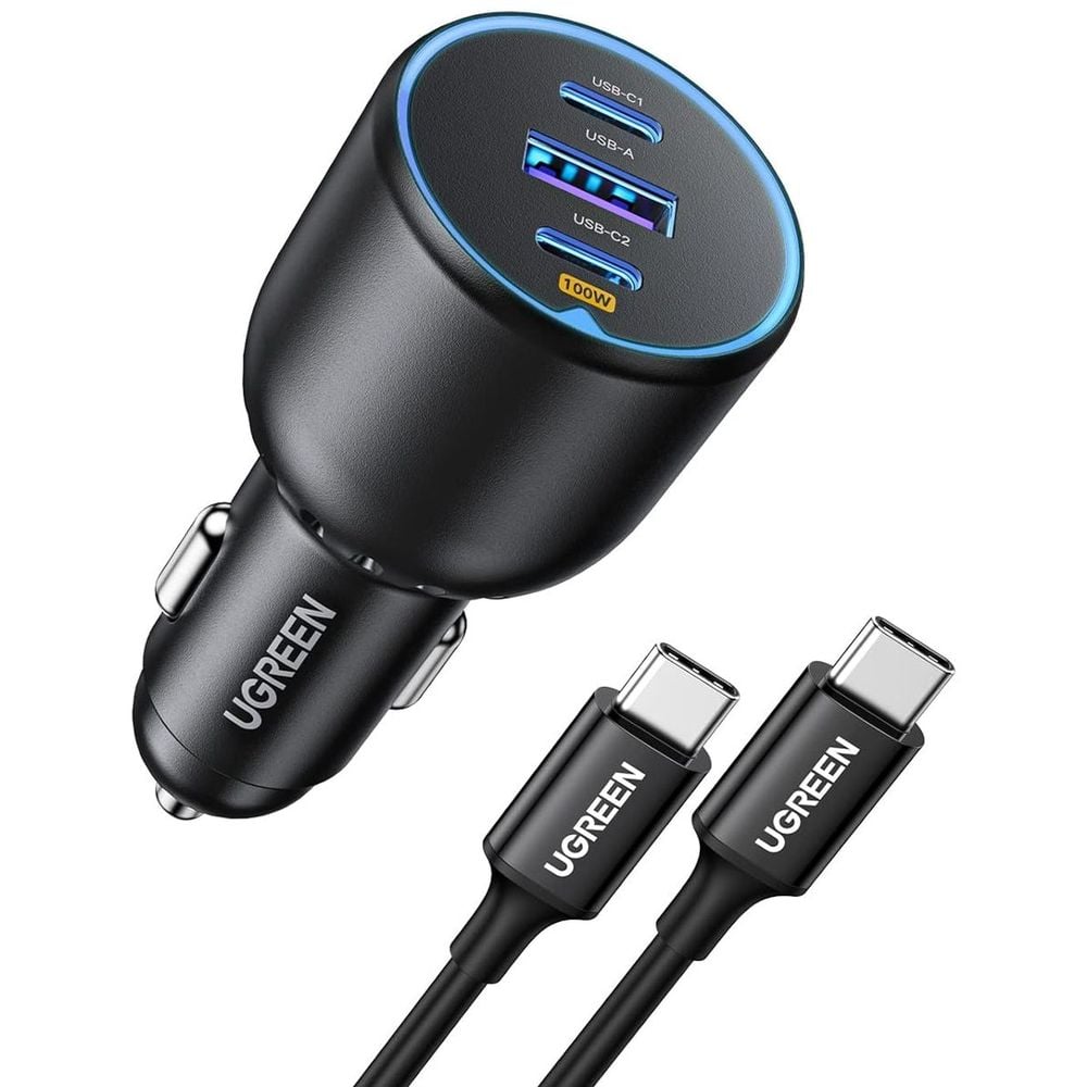 Ugreen Car Charger 130W Black