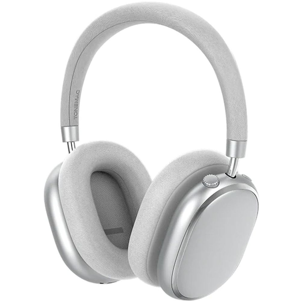 Tonemac H5 Wireless Over Ear Gaming Headphones Silver