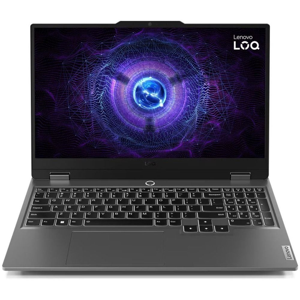 Lenovo LOQ 15IRX9 Gaming (2023) Laptop - 13th Gen / Intel Core i7-13650HX / 15.6inch FHD / 512GB SSD / 16GB RAM / 6GB NVIDIA GeForce RTX 3050 Graphics / Windows 11 Home / English & Arabic Keyboard / Luna Grey / Middle East Version - [83DV0008AX]