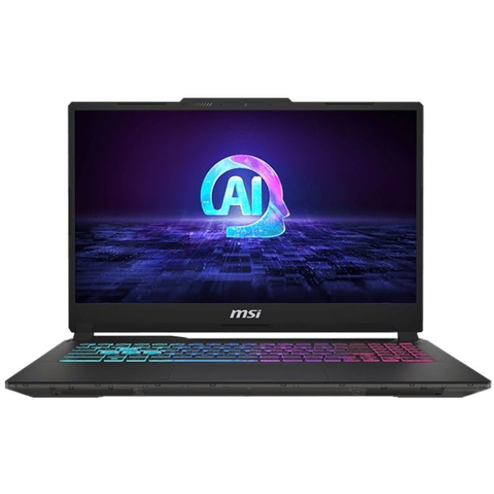 MSI CYBORG 15 AI A1VF Gaming (2023) Laptop - 1st Series / Intel Core Ultra 7-155H / 15.6inch FHD / 512GB SSD / 16GB RAM / 8GB NVIDIA GeForce RTX 4060 Graphics / Windows 11 Home / Translucent Black - [CYBORG 15 AI A1VF]