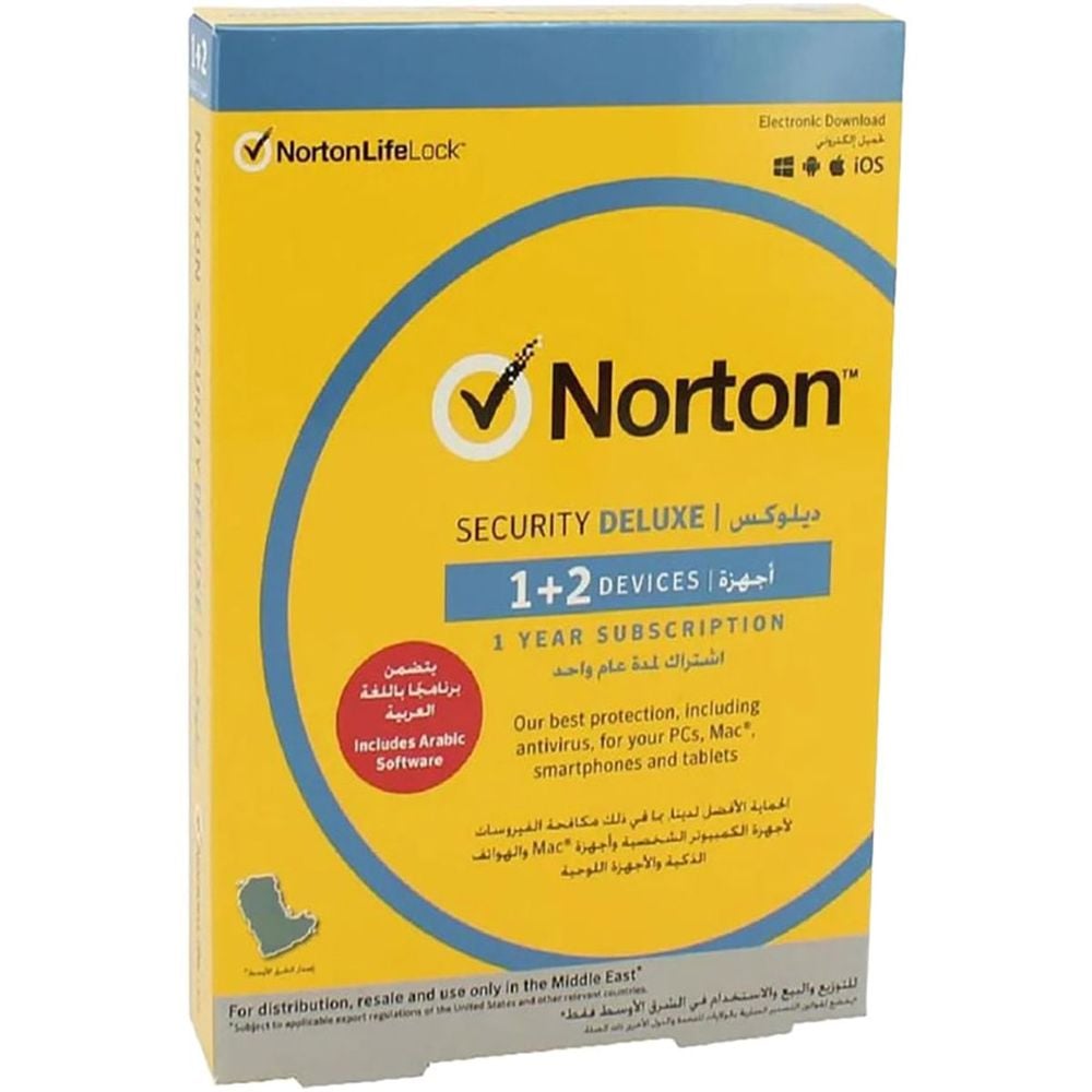 Norton Deluxe Total Security Yellow