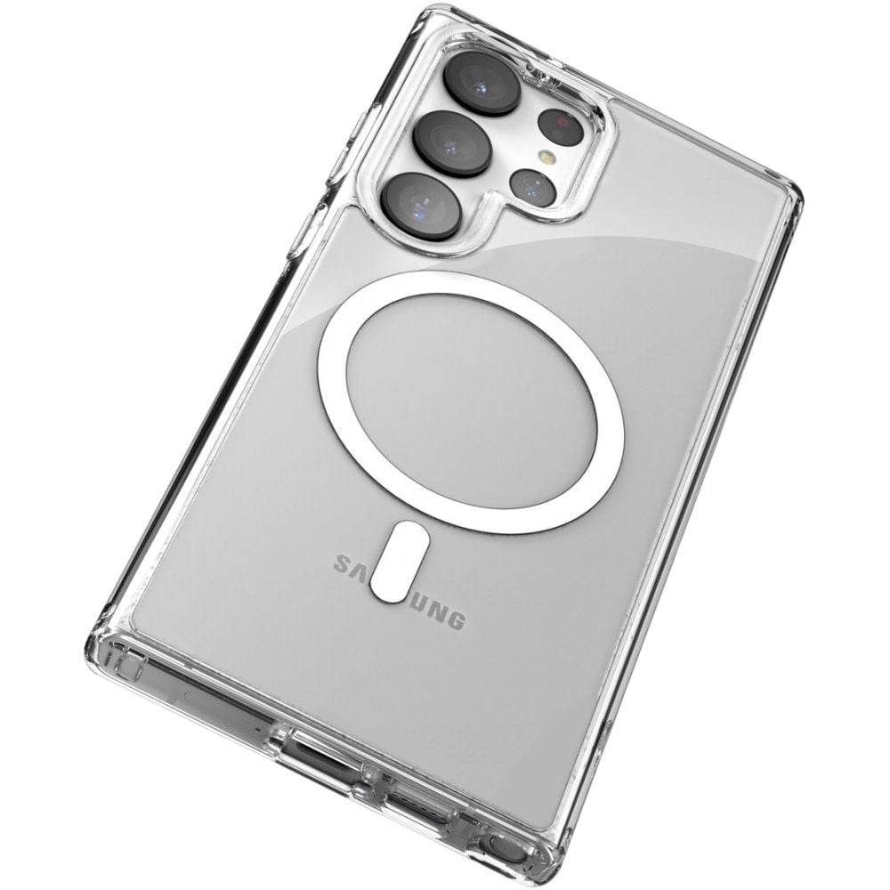E-Den Case With Screen Protector Clear Galaxy S24 Ultra