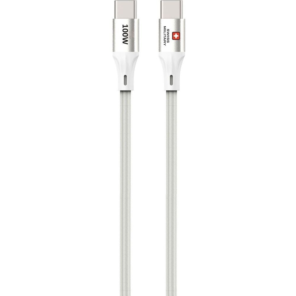 Swiss Military USB-C To USB-C Cable 1.2m White