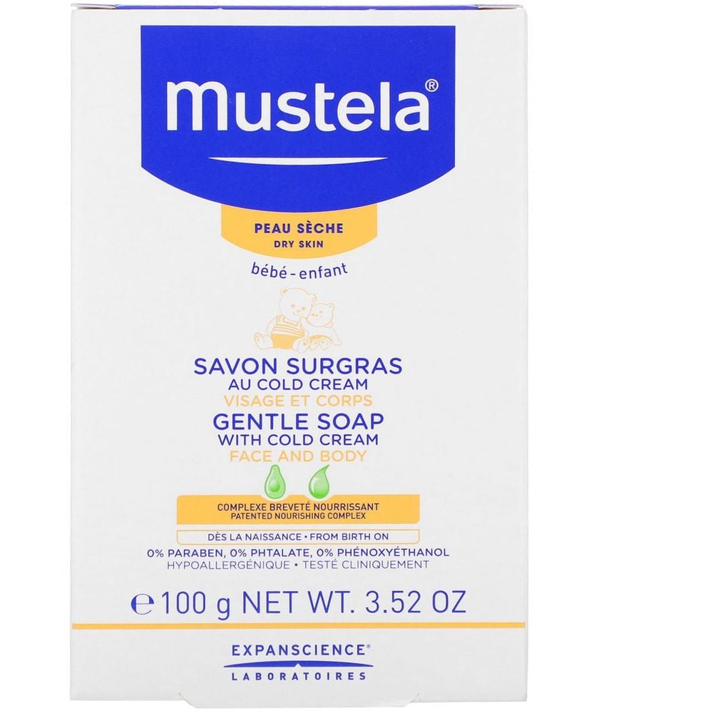 Mustela Gentle Cream Soap White