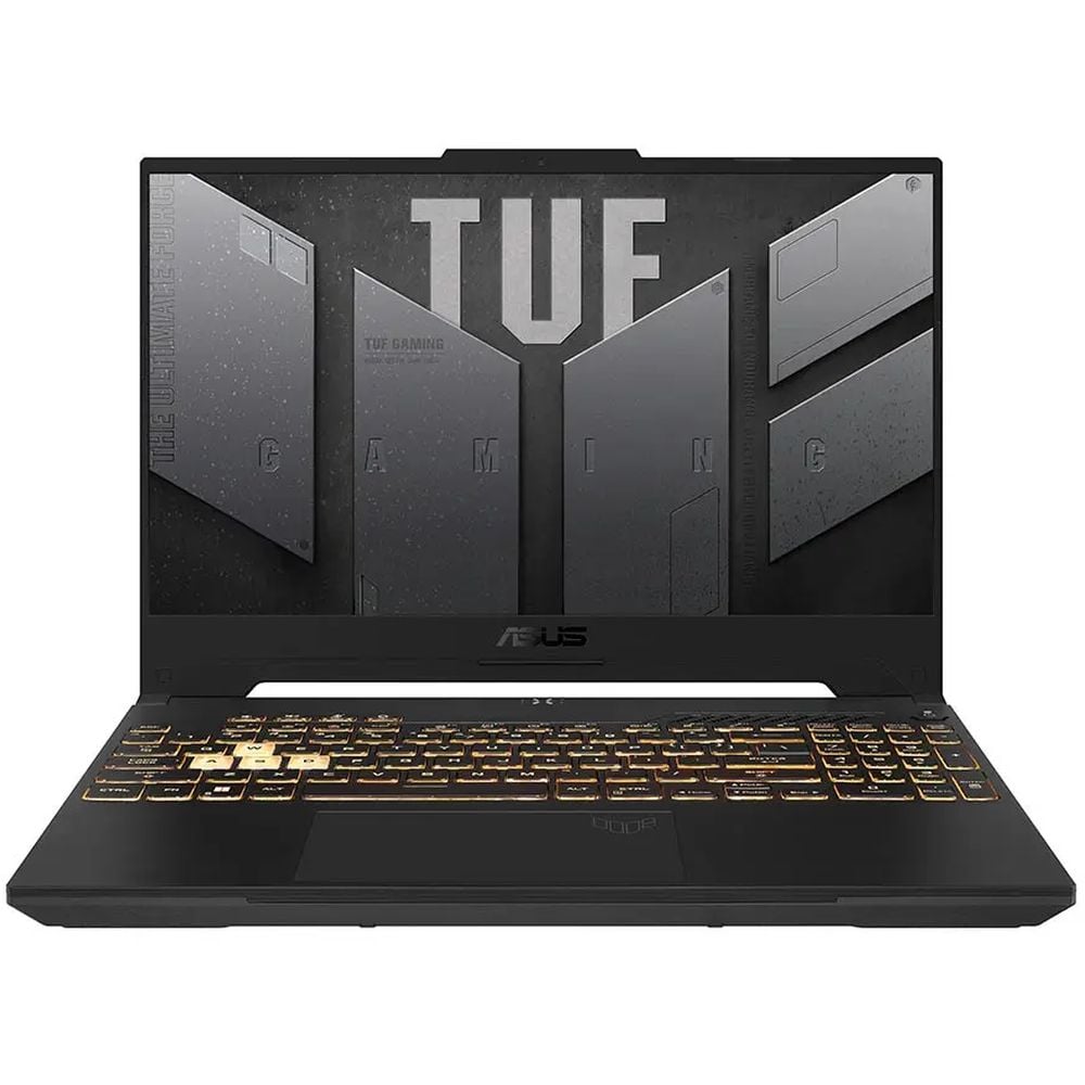 آسوس لابتوب TUF جامينج F15  (2023) - الجيل 13/ انتل كور i7-13620H / 15.6 بوصة FHD / 1 تيرا SSD / 32 جيجا رام / 8 جيجا نفيدياجيفورسRTX 4070 جرافيكس / ويندوز 11 هوم / باللون الرمادي چاجير - [FX507VI-LP073W] 