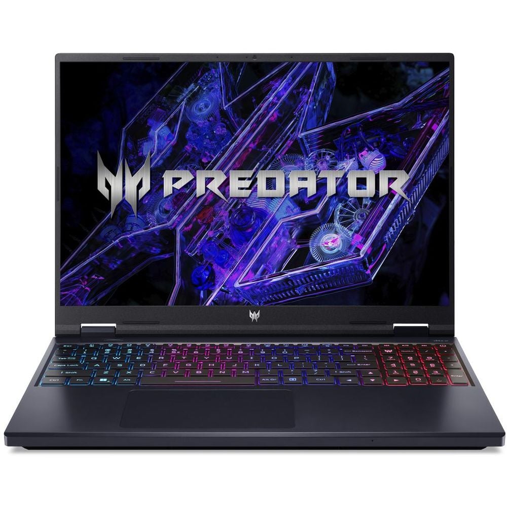 Acer Predator Helios Neo 16 Gaming (2024) Laptop - 14th Gen / Intel Core i9-14900HX / 16inch WQXGA / 1TB SSD / 32GB RAM / 8GB NVIDIA GeForce RTX 4070 / Windows 11 Home / English & Arabic Keybaord / Abyssal Black / Middle East Version - [PHN16-72-97X5]