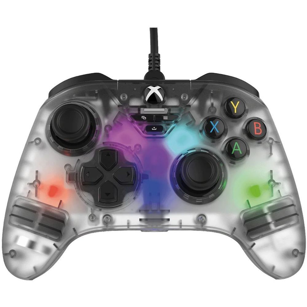 Snakebyte Gamepad RGB X Gaming Controller Transparent