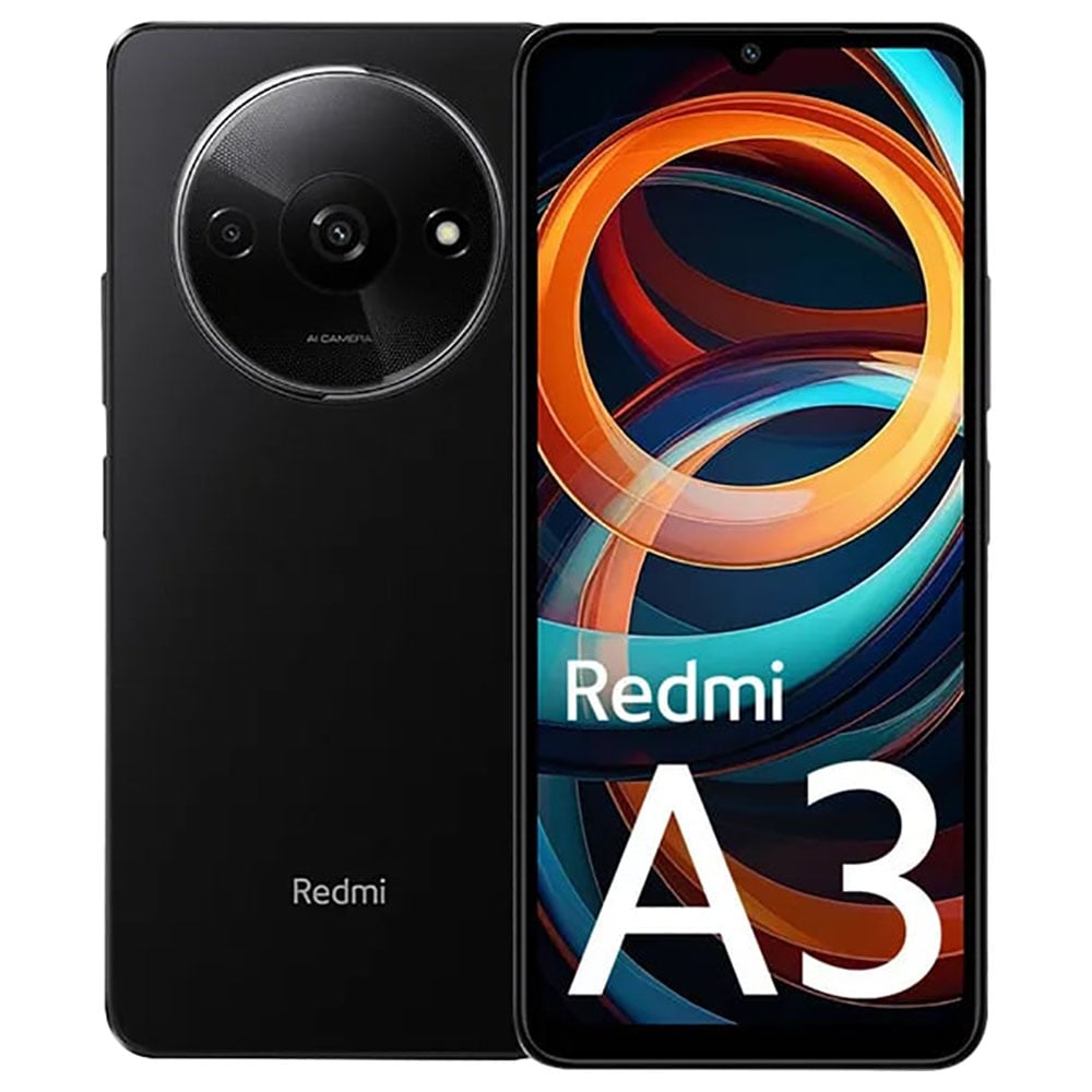 Xiaomi Redmi A3 128GB Midnight Black 4G Smartphone