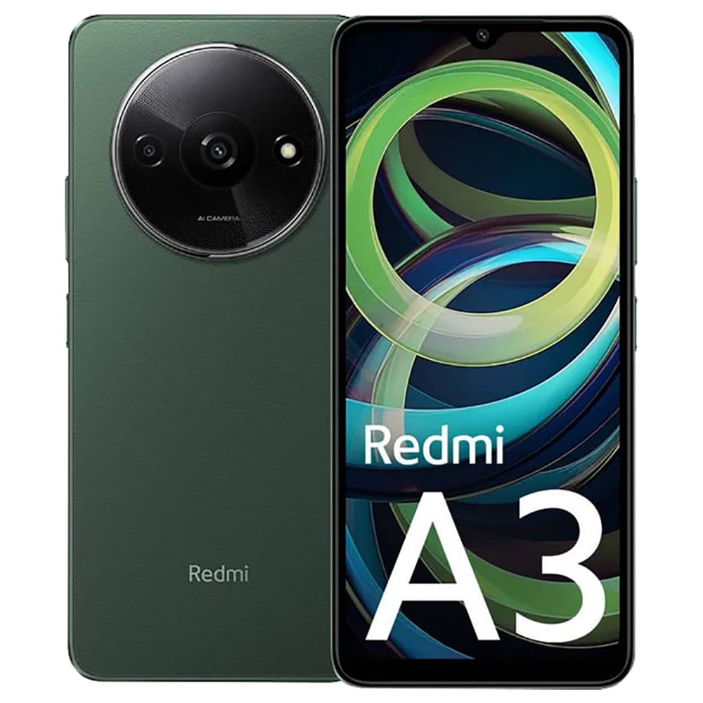 Xiaomi Redmi A3 128GB Forest Green 4G Smartphone