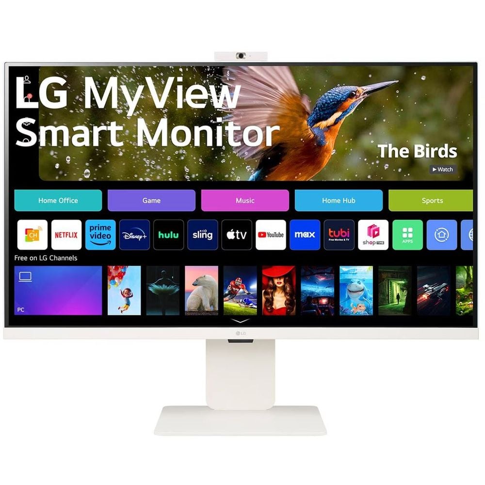 LG 2024 MyView 32 inch 4K UHD IPS Smart Monitor, webOS