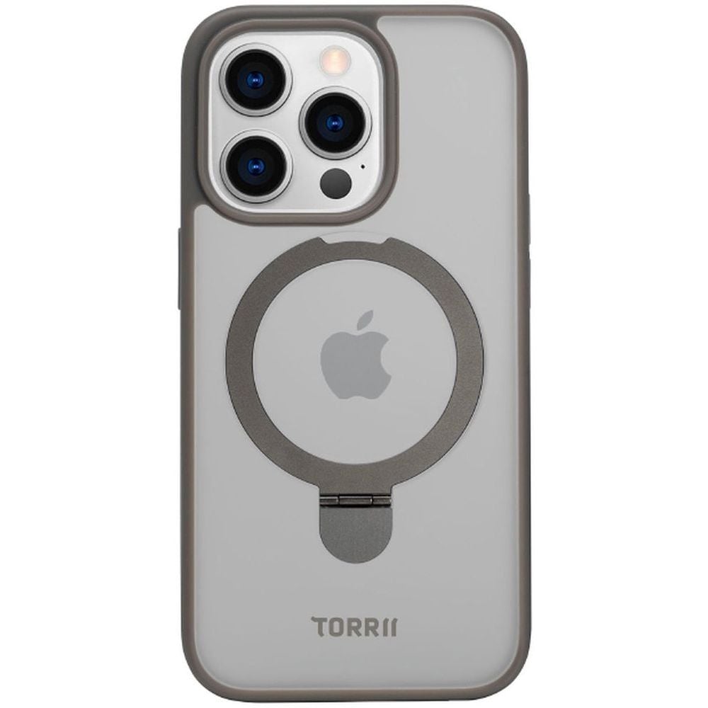 Torrii Torero Stand MagSafe Case Grey iPhone 15 Pro
