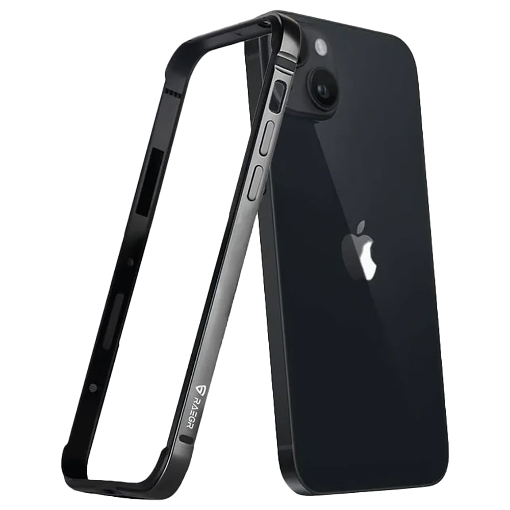 Raegr Edge Armor Case Black iPhone 15