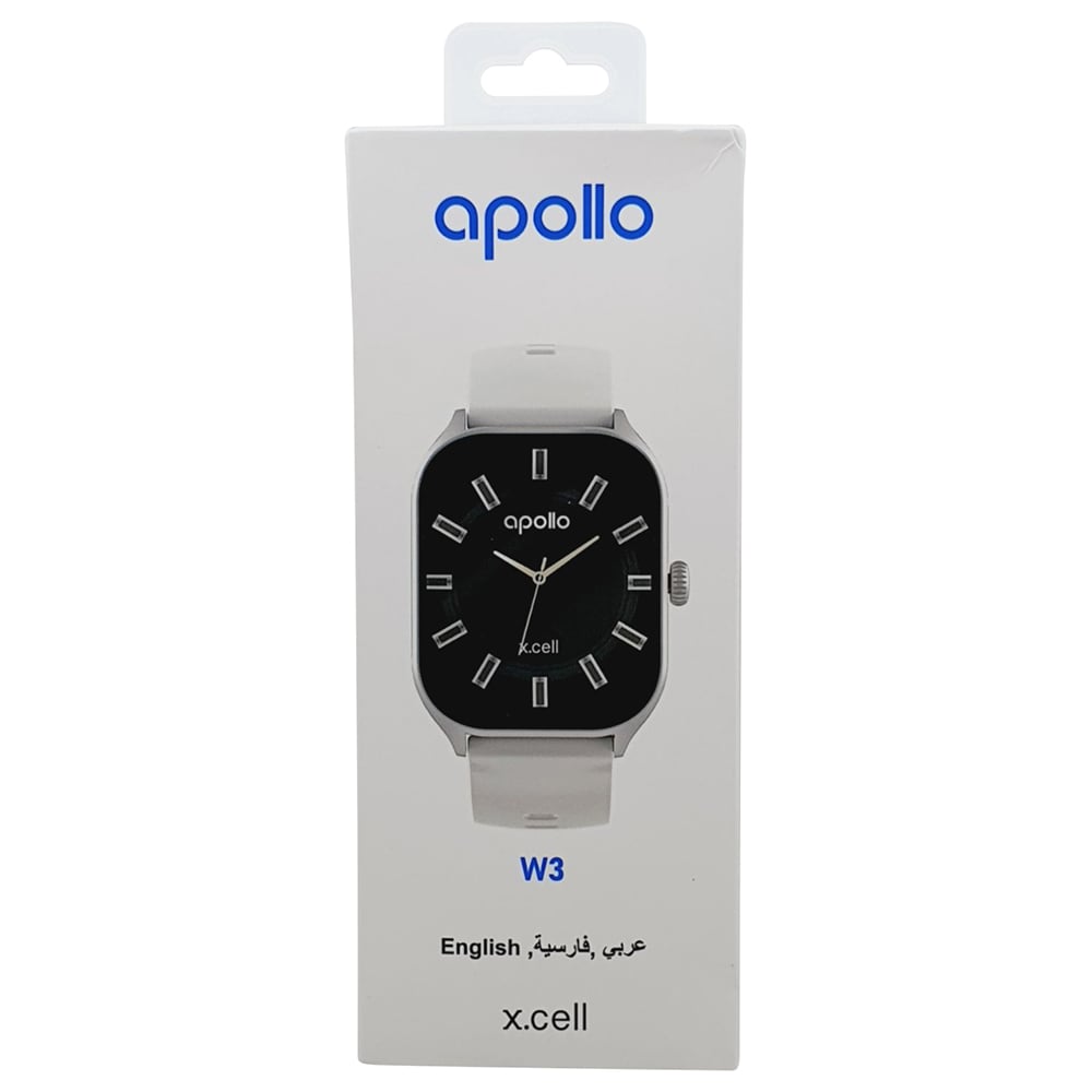 Xcell APOLLO W3 Smartwatch White