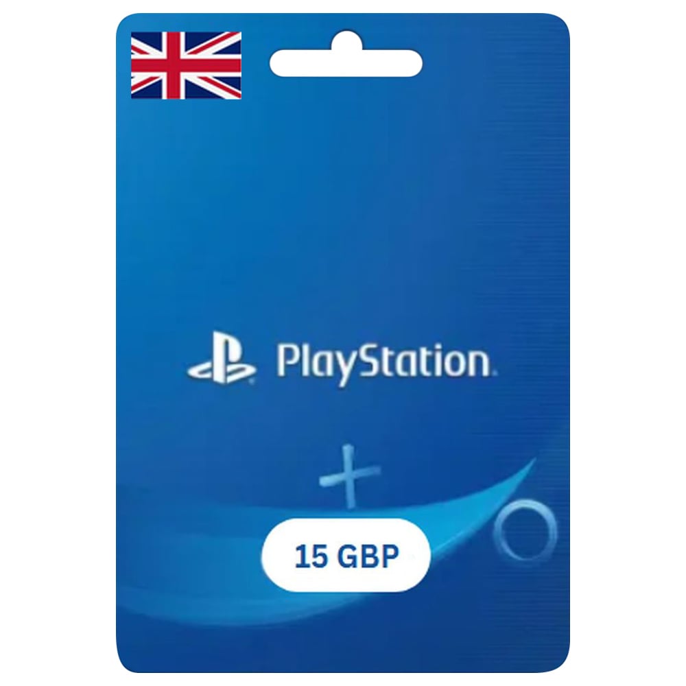 Playstation 15 Pound UK Gift Card