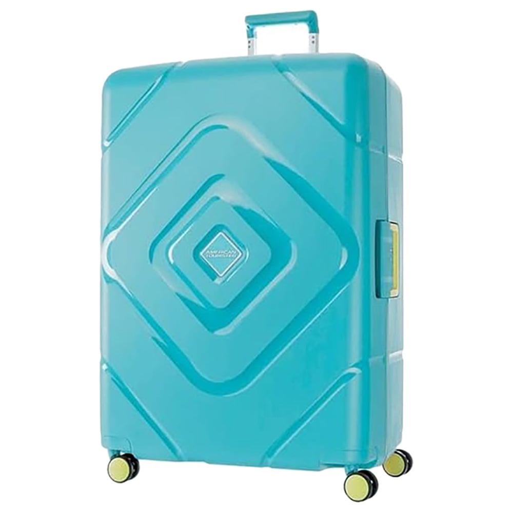 American Tourister Trigard 1 Pc Spinner Luggage Trolley Case Scuba Blue