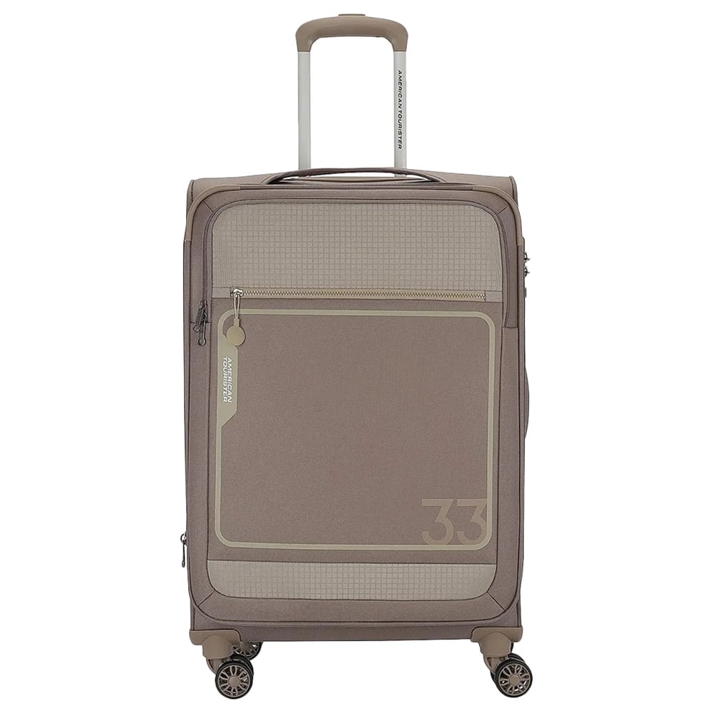 American Tourister Altair 1 Pc Spinner Luggage Case Brown