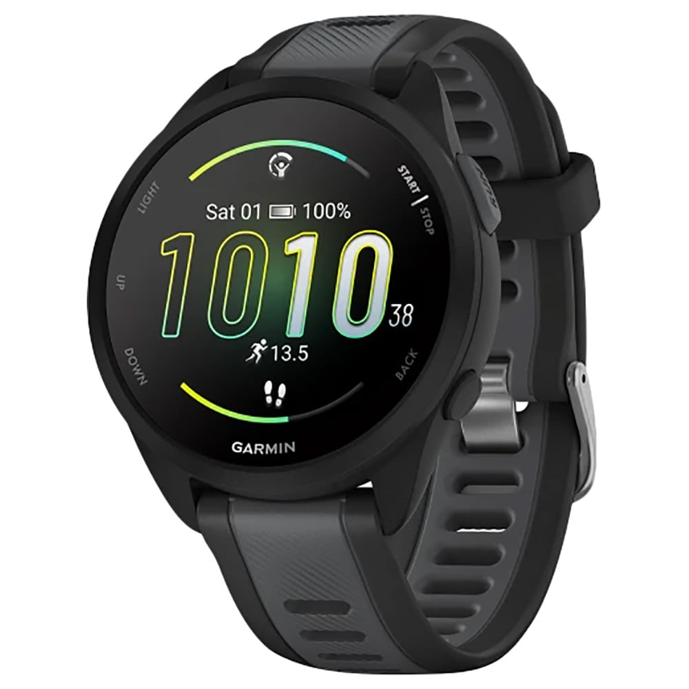 Garmin 010-02863-20 Forerunner 165 Smartwatch Black/Slate Grey