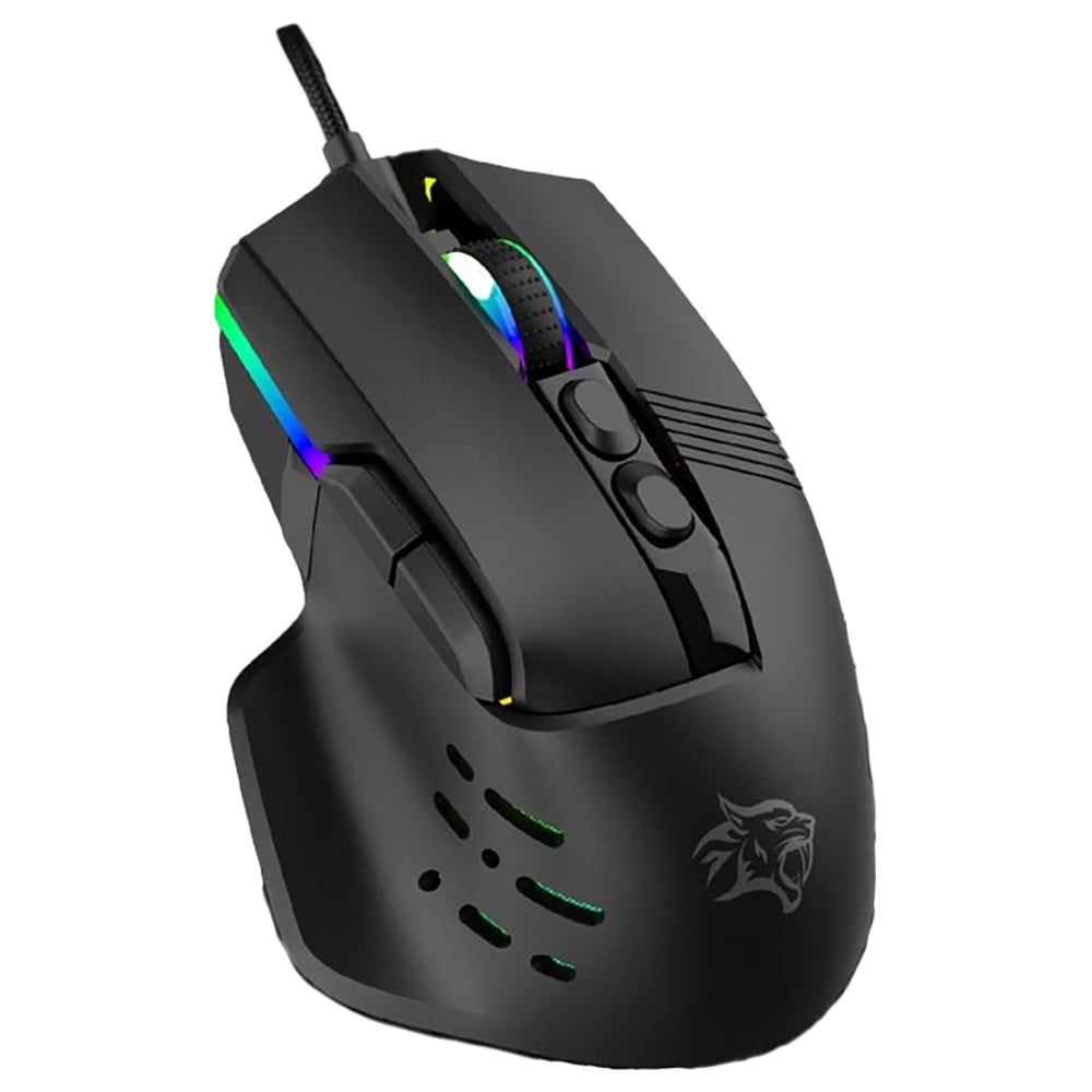 Porodo Gaming 9D Wired Mouse 1.5m Black