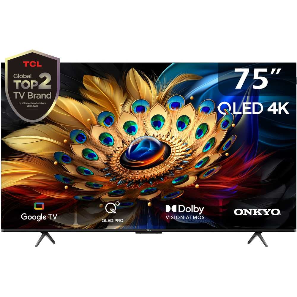 TCL 75C655 QLED Smart Televison 75inch (2024 Model)