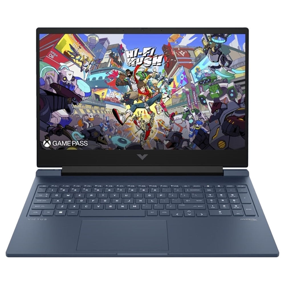 HP Victus Gaming (2024) Laptop - 14th Gen / Intel Core i7-14650HX / 16.1inch FHD / 1TB SSD / 16GB RAM / 8GB NVIDIA GeForce RTX 4060 Graphics / Windows 11 Home / English & Arabic Keyboard / Performance Blue / Middle East Version - [16-R1027N]