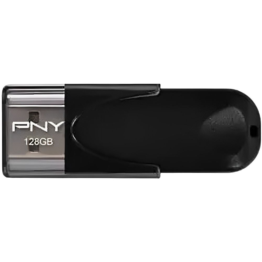 PNY Flash Drive USB2.0 128GB Black FD128ATT4-EF