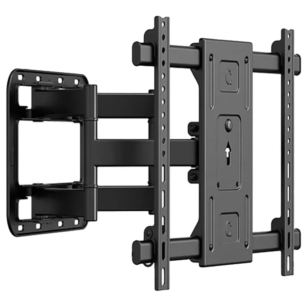 Buy Beetec Double Arm Swivel TV Wall Mount Black Online in UAE Sharaf DG