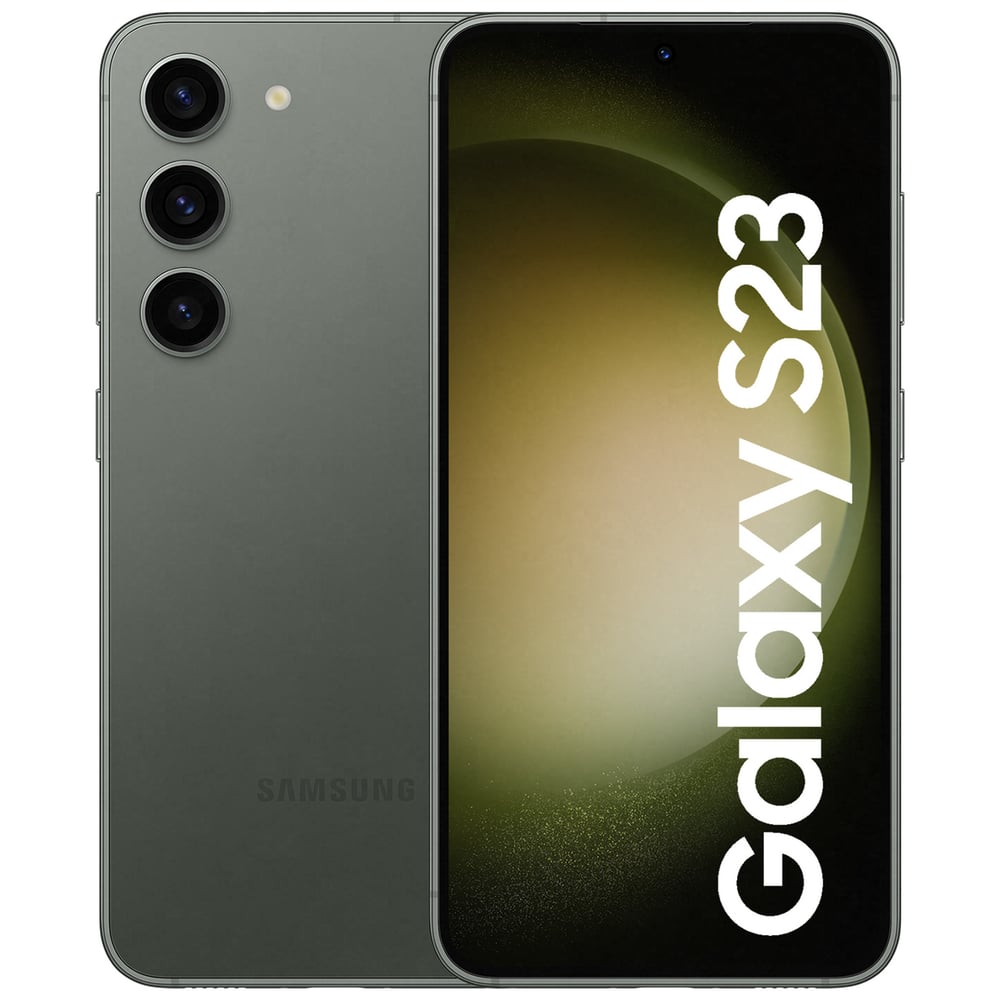 هاتف سامسونج جالاكسي S23 يدعم 5G وبذاكرة 8 جيجا وذاكرة داخلية 256 جيجا وبلون أخضر وثنائي شرائح الاتصال - إصدار دولي