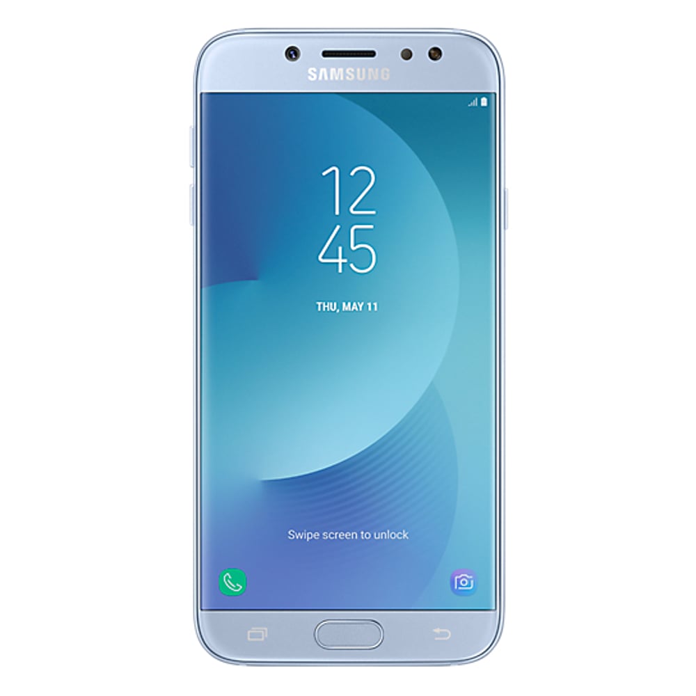 Samsung Galaxy J7 Pro 2017 4G Dual Sim Smartphone 64GB Blue Silver