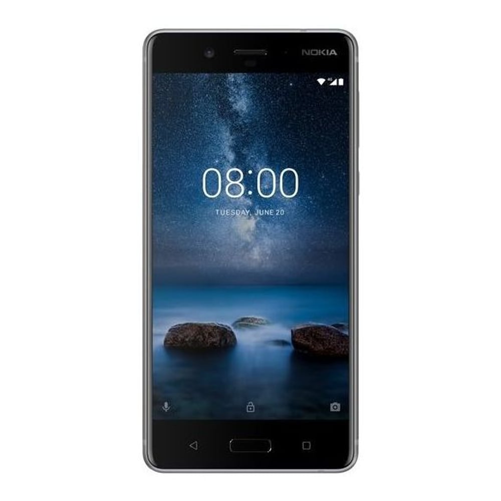 Nokia 8 TA1004 4G Dual Sim Smartphone 64GB Steel