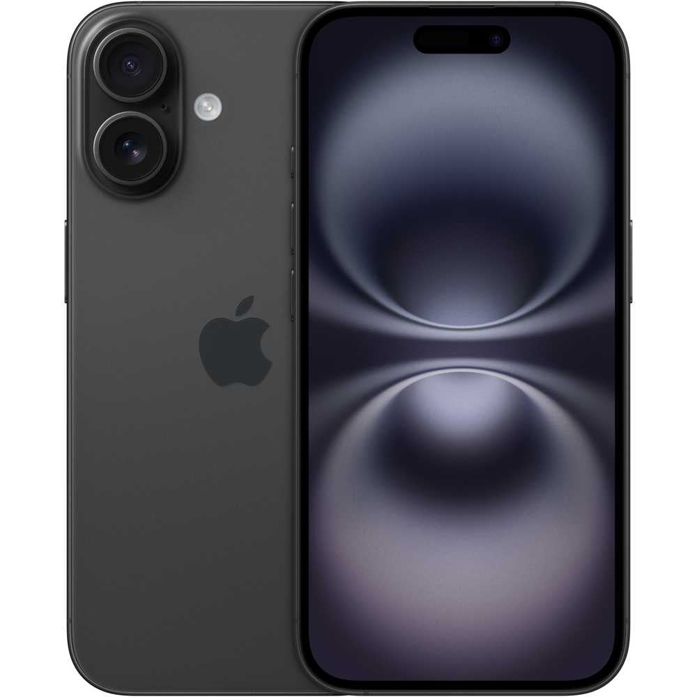 Apple iPhone 16 (128GB) - Black