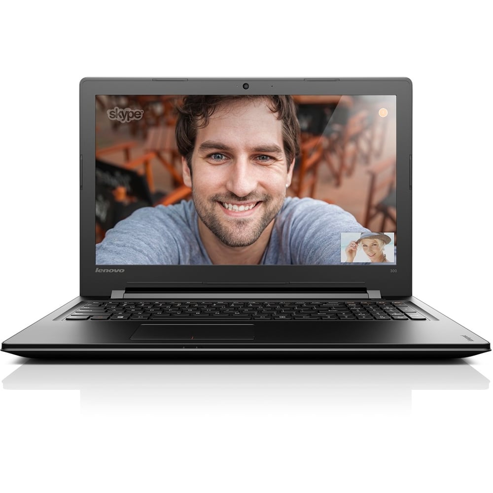 Lenovo ideapad 300-15ISK Laptop - Core i7 2.5GHz 4GB 500GB Shared Win10 15.6inch HD Black