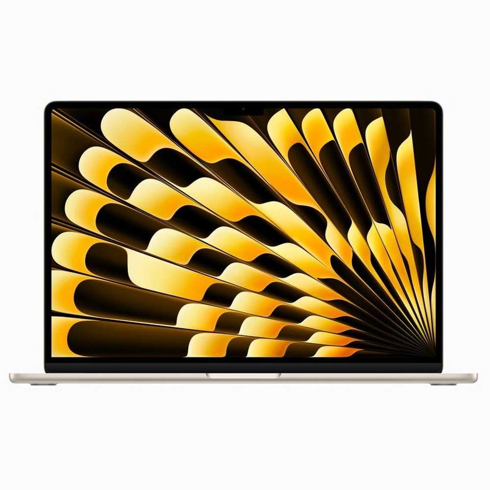 Apple MacBook Air 15-inch (2023) - Apple M2 Chip / 8GB RAM / 512GB SSD / 8-core CPU / 10-core GPU / macOS Ventura / English & Arabic Keyboard / Starlight / Middle East Version - [MQKV3AB/A]