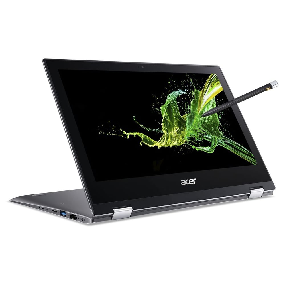 Acer Spin 1 SP111-34N-C2YP Laptop - Celeron 1.1GHz 4GB 64GB Shared Win10s 11.6inch FHD Grey