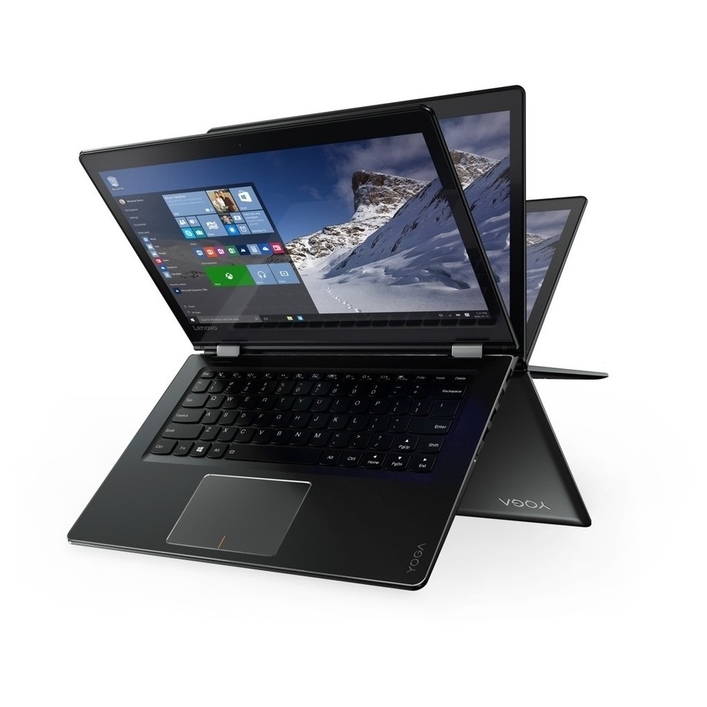 Lenovo Yoga 510-14AST Laptop - AMD 2.4GHz 4GB 1TB Shared Win10 14inch HD Black