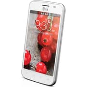 ال جي اي 445 ل 4 11 هاتف ذكي ثنائي ابيض