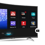 TCL 65C1CUS Curved UHD Android LED Television 65inch (2018 Model)