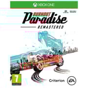 Xbox One Burnout Paradise Remastered Game