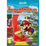 Nintendo WII U Paper Mario Color Splash Game